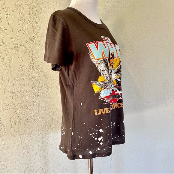 NWT Chaser The Who Vintage Live in Concert '82 Tee - Picture 5 of 15